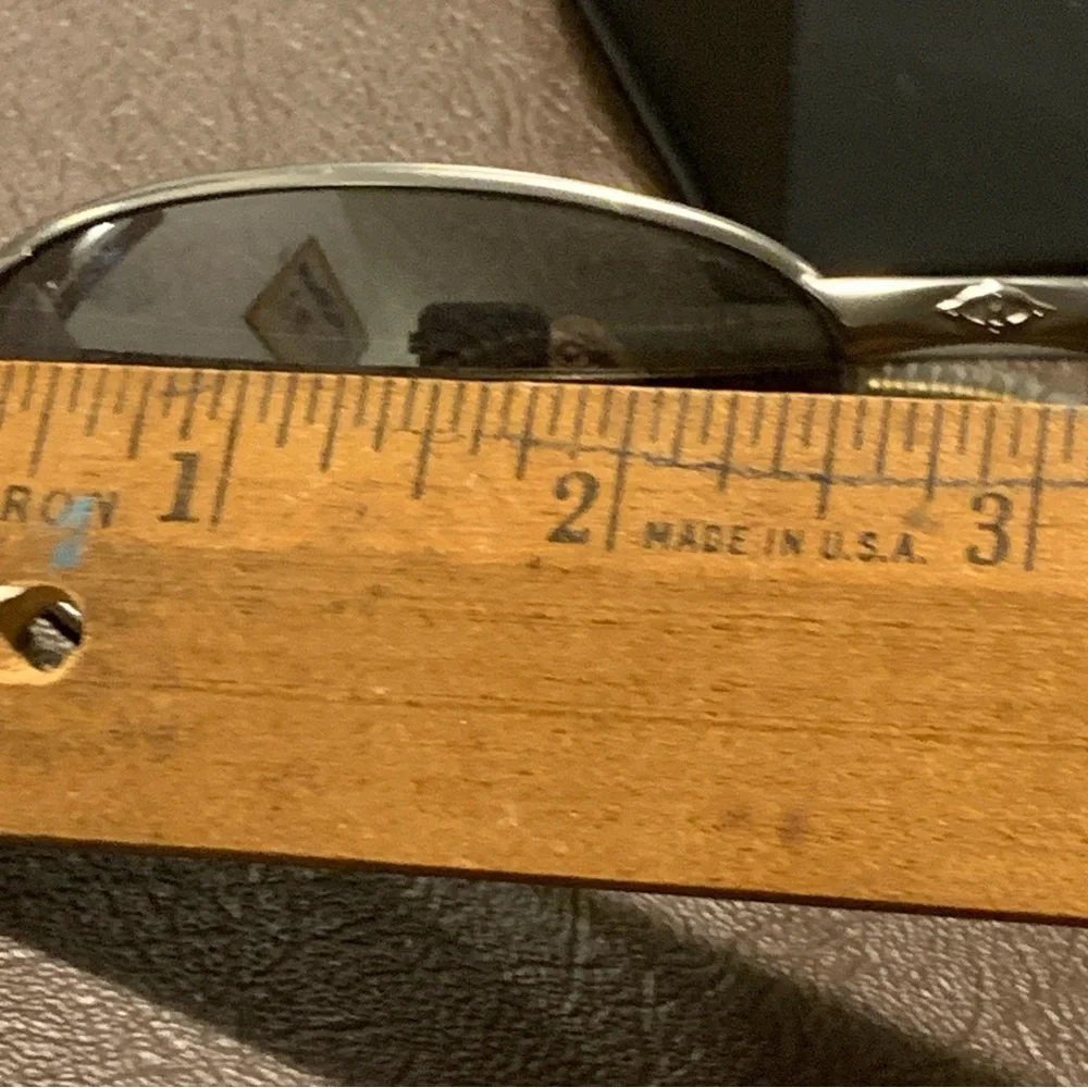 VINTAGE KILLER LOOP Sunglasses PANDEMANIA K0532 Matte Silver Metal  Made  Italy - Picture 14 of 16